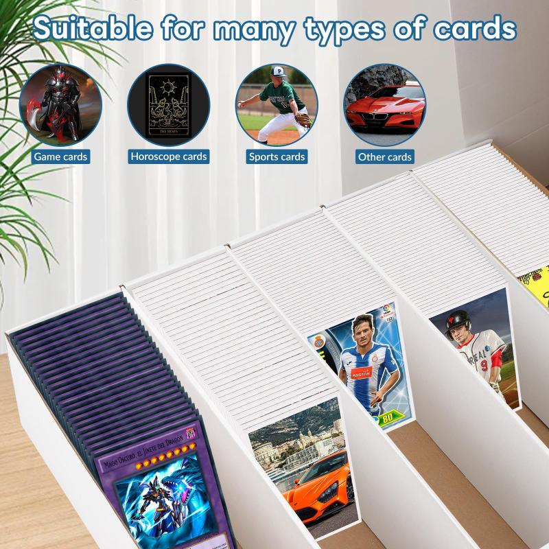 Caixa de armazenamento de cartões HIMOMO 3700 Count Trading Card